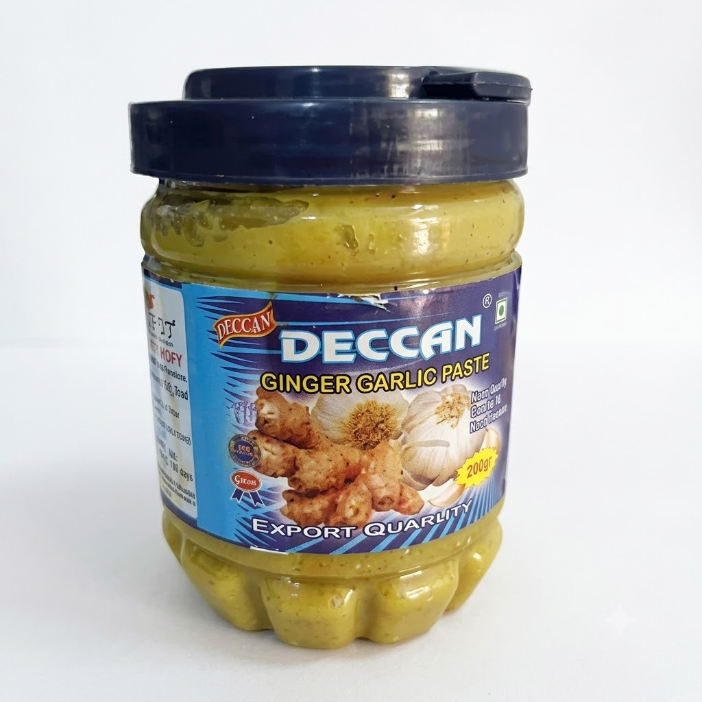 Freshly made garlic paste